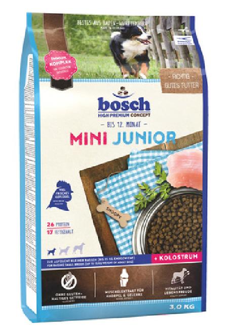 Bosch Сухой корм для щенков малых пород Mini Junior 5204003 3 кг 44281