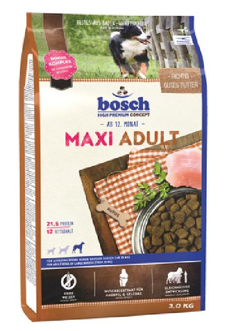 Bosch Сухой корм для собак крупных пород Maxi Adult 52100015 | Maxi Adult, 15 кг 