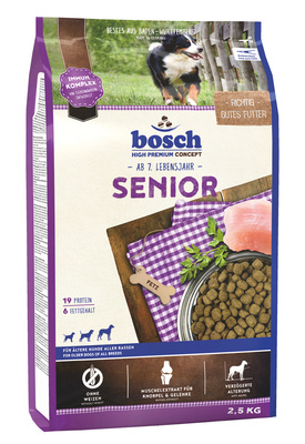 Bosch Сухой корм для пожилых собак Senior 52160125 | Senior, 12,5 кг, 44290
