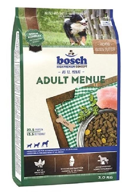 Bosch Сухой корм для собак, смесь мясных и овощных гранул Adult Menue 52180015, 15,000 кг