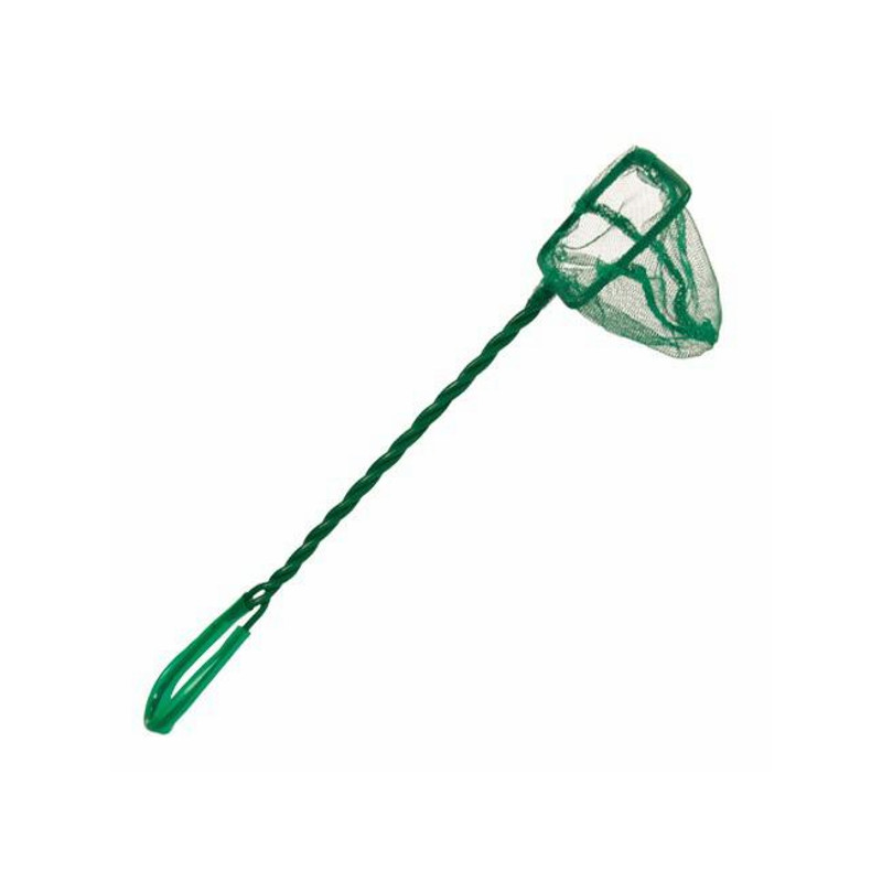 сачок Тритон №9 23*16 см зелёный с зеленой ручкой