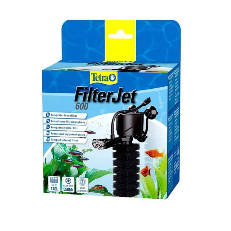 Tetra (оборудование) ВИА Внутренний фильтр FilterJet 600 для аквариумов объемом 120–170л 0,470 кг 37043