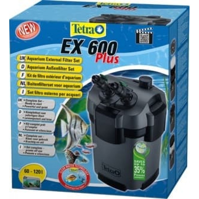 Фильтр внешний Tetra EX  600 Plus, 600лч ( до 120 л)