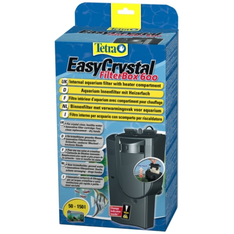 Фильтр внутренний Tetra EasyCrystal Filter 600 (50-150л), 600 лч 