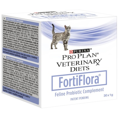 Purina Pro Plan Кормовая добавка для повышения иммунитета у кошек в гранулах, 30 пакетиков по 1 гр  (FORTIFLORA Purina Pro Plan) 12274698 | FortiFlora, 0,03 кг 
