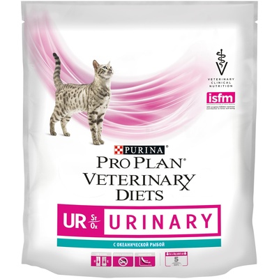 Purina (вет. корма) Сухой корм для кошек при мочекаменной болезни с  рыбой (UR) 12274133/12382846, 0,350 кг