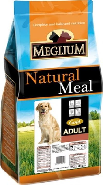 Meglium корм для взрослых собак средних пород, говядина 15 кг, 600100933