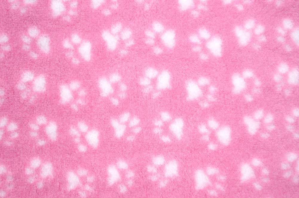 ProFleece коврик меховой 1х1,6 м розовый/белый, PF007