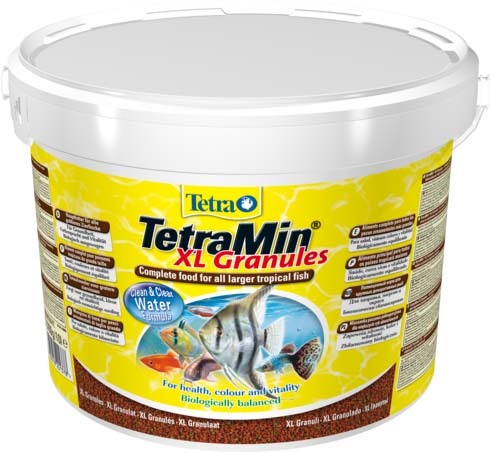 Корм для всех видов крупных рыб Tetra TetraMin XL Granules 10 л, крупные гранулы