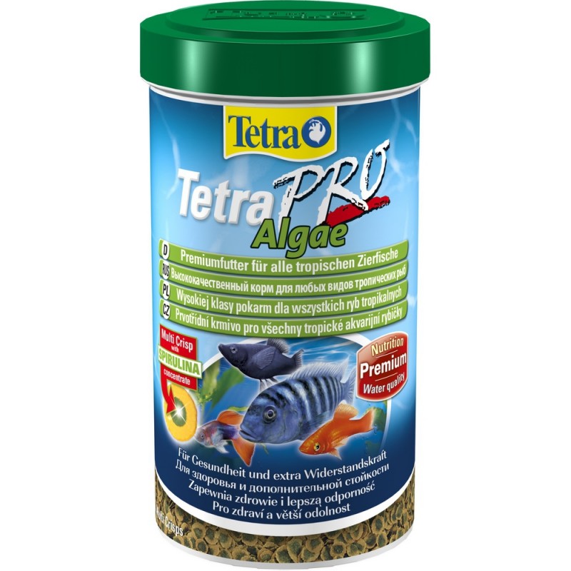 Tetra (корма) Корм для любых видов тропических рыб TetraPRO Algae 204492 | TetraPRO Algae, 0,095 кг, 36331