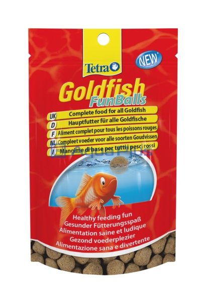 Корм  для золотых  рыбокTetra Goldfish FunBalls 20 g , 245266, 16500100946