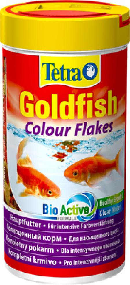 Tetra (корма) Корм для золотых рыбок для усиления естественной окраски хлопья Tetra Goldfish Colour Flakes 183780 0,052 кг 44871