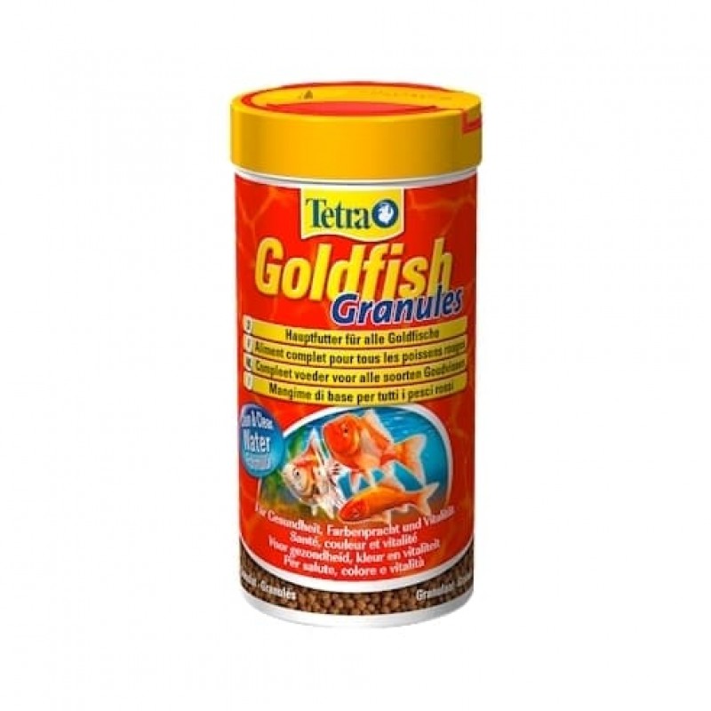 Корм для золотых рыбок Tetra Goldfish Granules 100 мл, гранулы, подходит для других видов холодноводных рыб