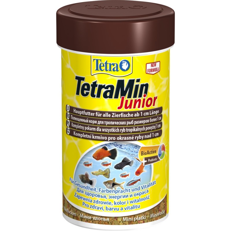 Tetra (корма) Корм для мальков от 1 см Tetra TetraMin Junior 139770 | TetraMin Junior, 0,03 кг, 44868