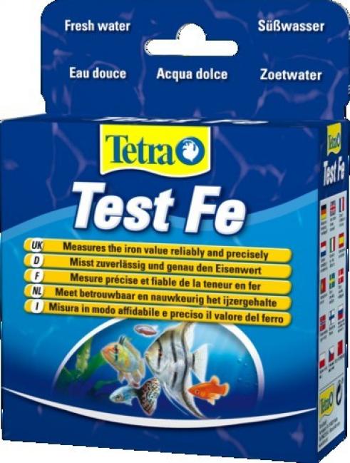 Тест Tetra Test Fe, для определения уровня железа в пресноводных аквариумах