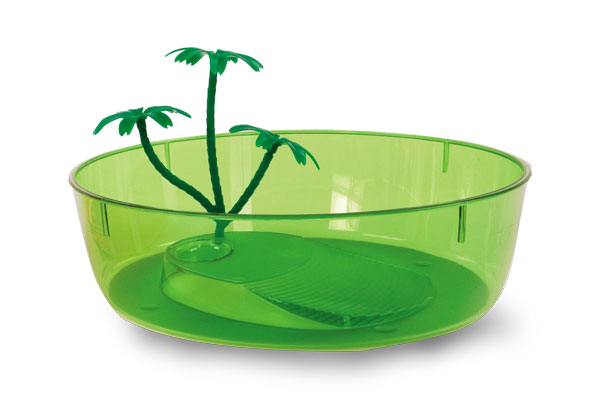            Пластиковая чаша для черепах MP-Bergamo NISIDA MINI (25*25*7cм) 116