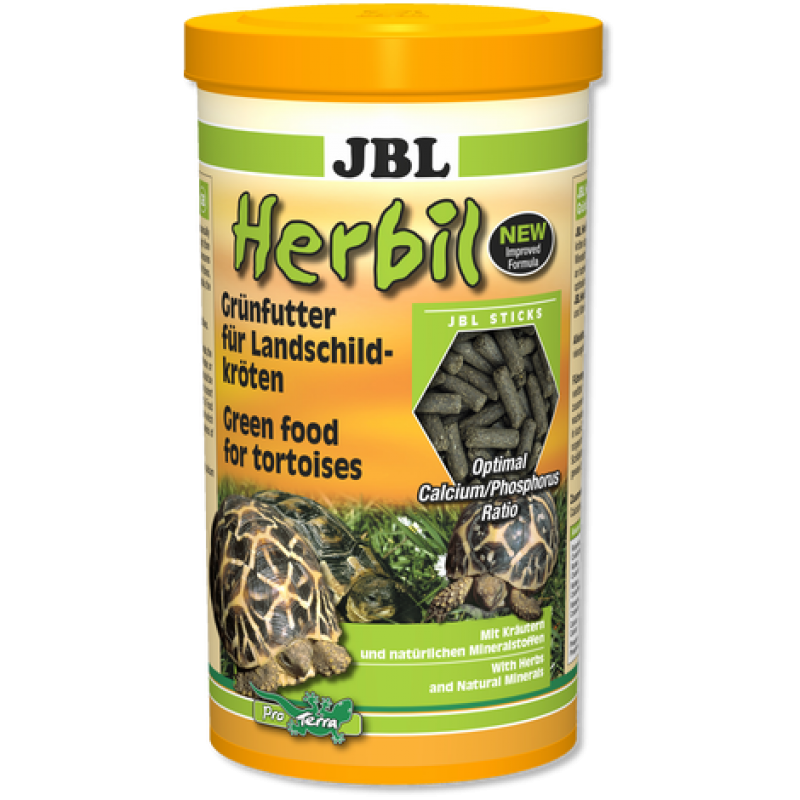 [282.7045500] JBL Herbil - Основной корм в форме гранул для сухопутных черепах, 1 л (450 г), 282.7045500, 10400100959
