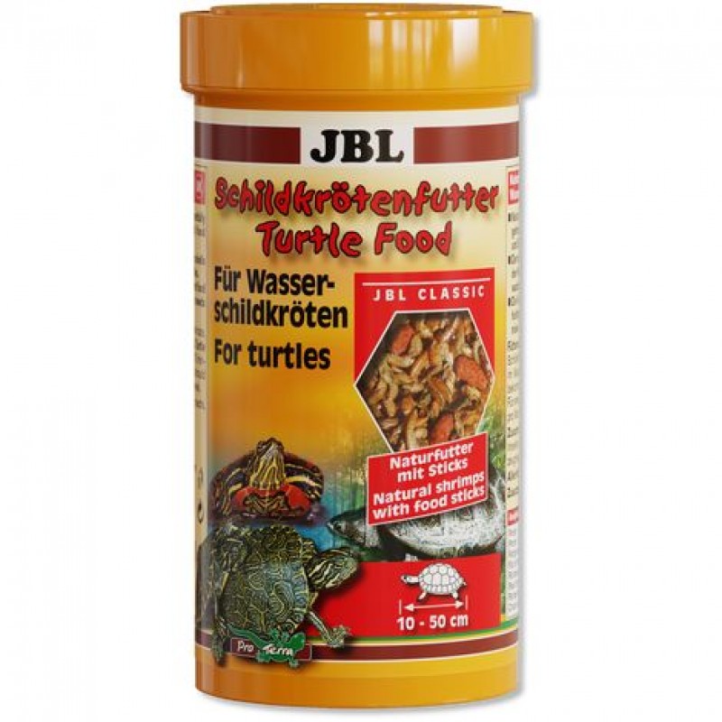   JBL Turtle food - Основной корм для водных черепах размером 10-50 см, 2,5 л (300 г) 