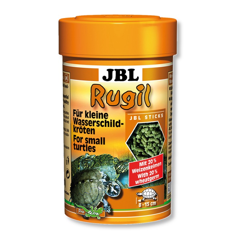 [282.7035100]  JBL Rugil - Корм в форме палочек для небольших водных черепах 100 мл (37 г), 11900100959