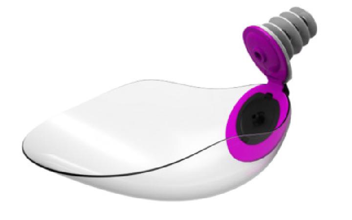 Divo Карманная поилка-насадка для бутылок с системой антипроливания BEVIQUI® (пурпурная) BQ.1.MAG.365С 0,04 кг 54615
