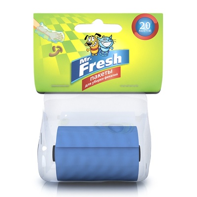 Mr.Fresh Пакеты для уборки фекалий 20 шт F302 0,030 кг 34733