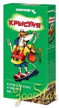 ЗООМИР Корм для крыс и мышей Крысуня 622 0.500 кг 35387