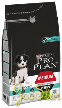 Purina Pro Plan Сухой корм для щенков с чувствительным пищеварением с ягненком (Puppy) 1227811112350210 1.500 кг 40425