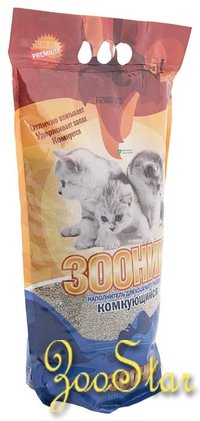 Зооник Комкующийся наполнитель Люкс 5л 06240-Н 4.400 кг 22815