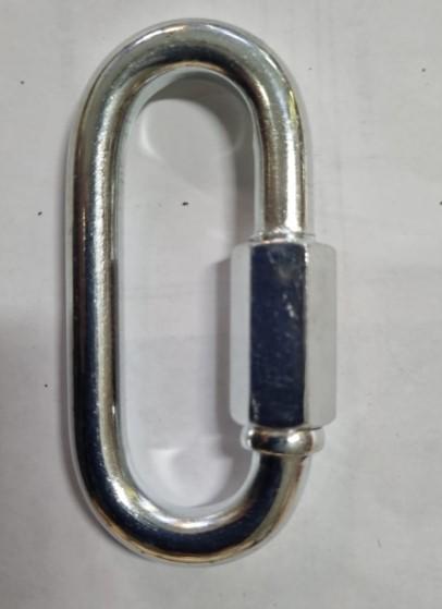 Карабин монтажный № 9 (кольцо) с замком диаметр 9/90мм