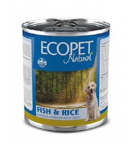 Farmina ECOPET NATURAL DOG WET FISH & RICE Консервированный корм для собак Рыба и рис 300 г