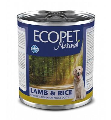 Farmina ECOPET NATURAL DOG WET LAMB & RICE Консервированный корм для собак Ягненок и рис 300 г