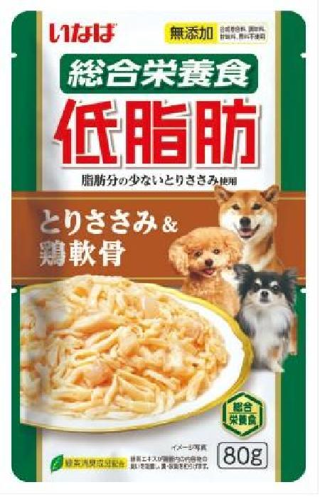 Inaba Teishibo влажный корм для собак куриное филе с куриными хрящами в желе 139.1195 0,080 кг 63112