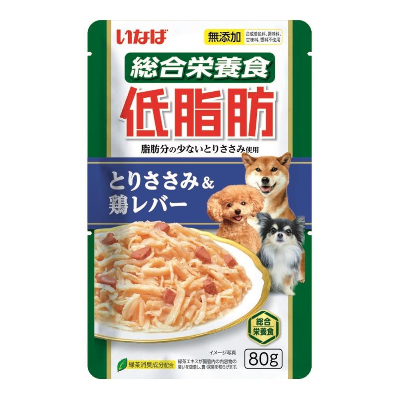 Inaba Teishibo влажный корм для собак куриное филе с куриной печенью в желе 139.1192 0,080 кг 63110