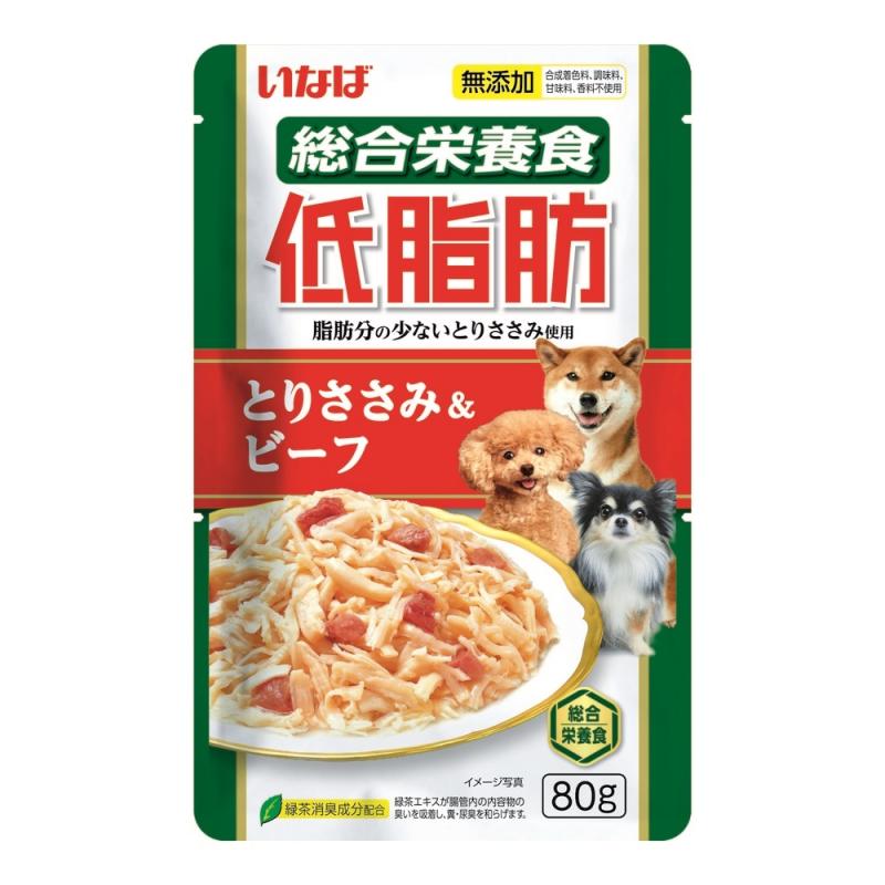 Inaba Teishibo влажный корм для собак куриное филе с говядиной в желе RD-01 0,080 кг 63109