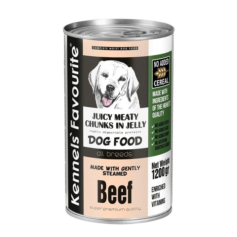 Kennels Favourite Консервы  Canned Food Beef (Говядина) 1200 gr                              , 155330