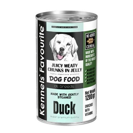 Kennels Favourite Консервы  Canned Food Duck (Утка) 1200 gr                              , 155337