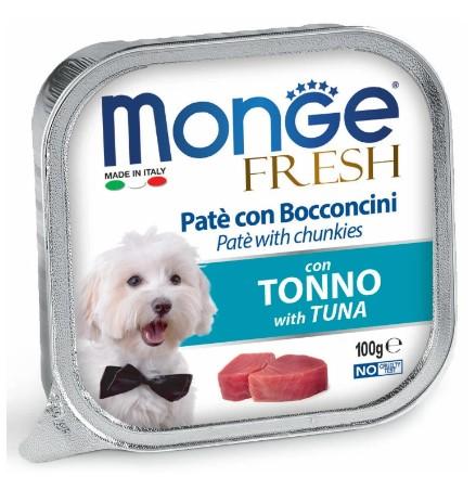 Monge Dog Fresh влажный корм для собак всех пород и возрастов Тунец 100 гр