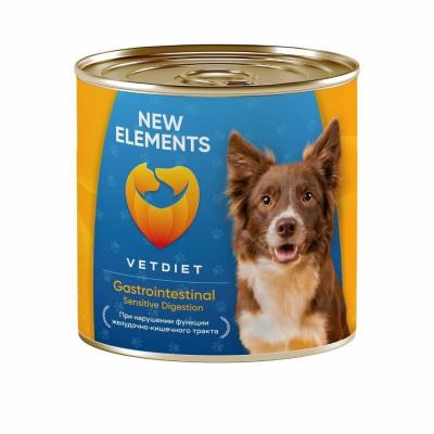 New Elements Консерв.корм для собак Gastrointestinal Sensitive Digestion 340 грамм , 0