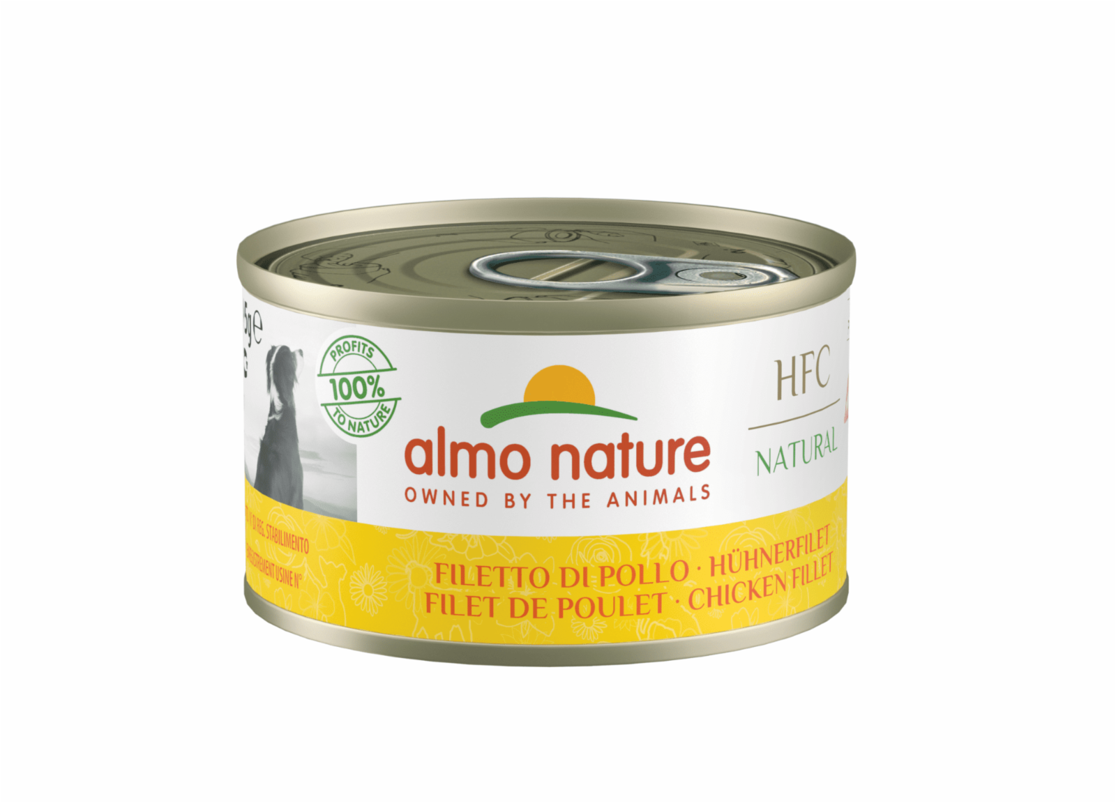 Almo Nature консервы Консервы для Собак с Куриным филе (HFC - Natural - Chicken Fillet) 5521 0.280 кг 10180