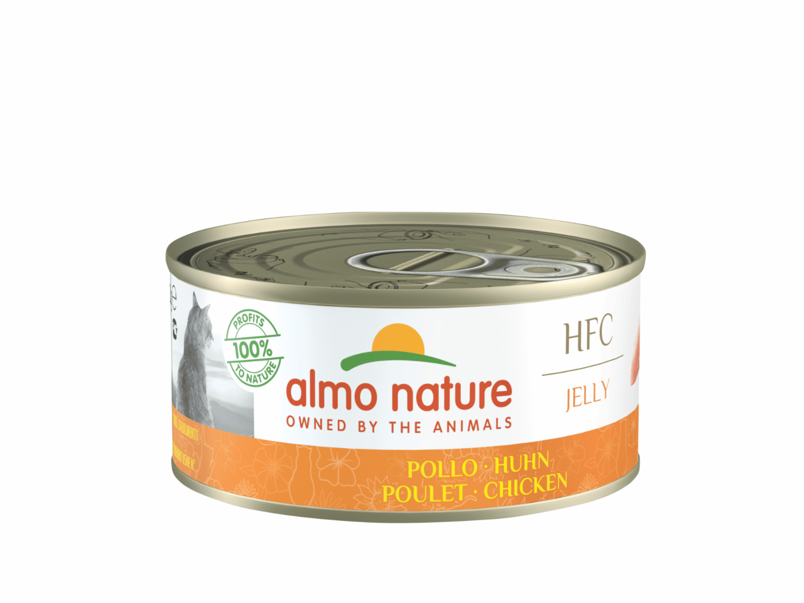 Almo Nature консервы Набор 24 штуки по 0,15 г Консервы для Кошек с Курицей в желе (HFC - Jelly - Chicken ) 5132H 3.600 кг 44598