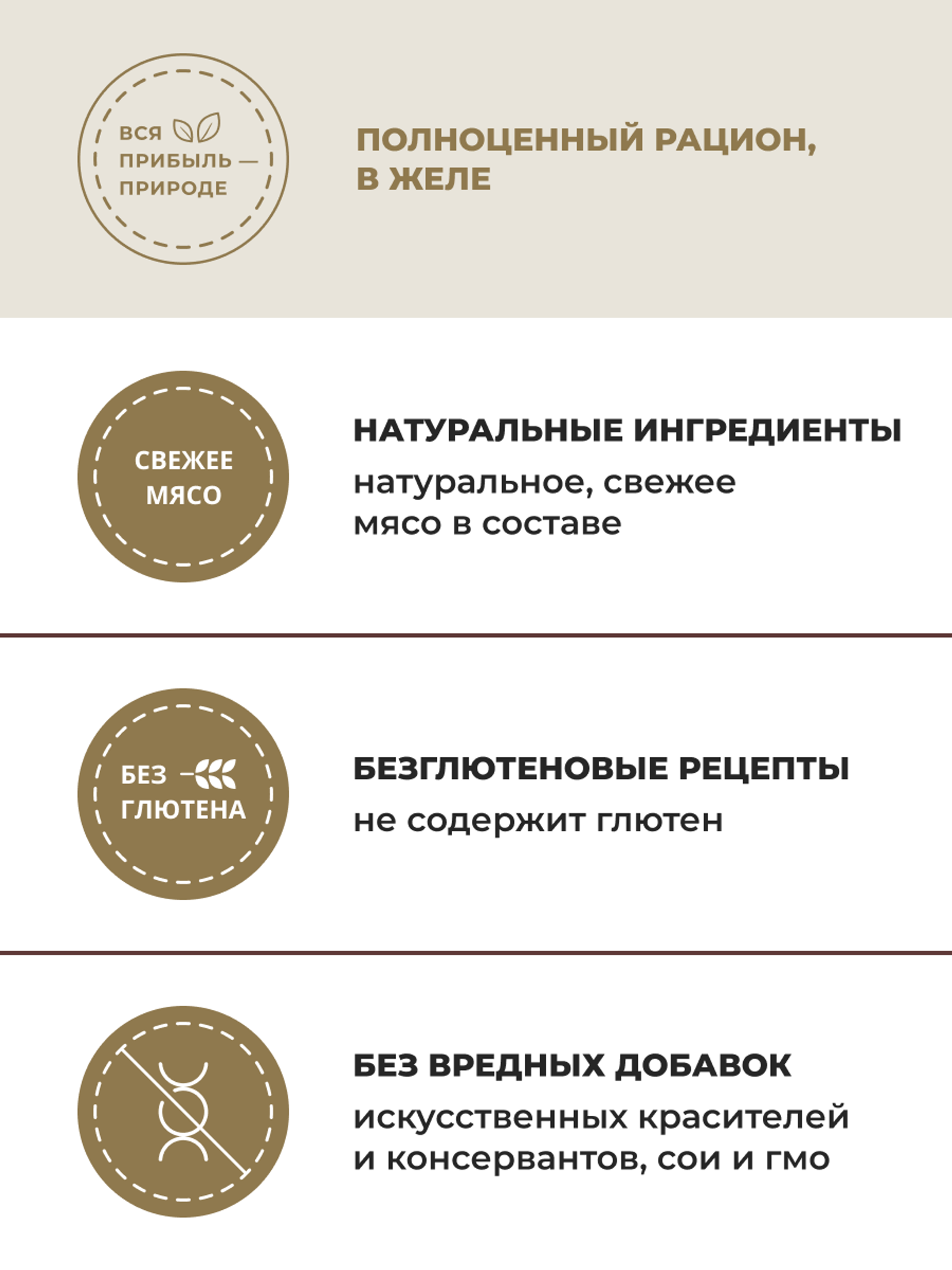 Almo Nature консервы Упаковка 6 штук Корм консервированный полнорационный для собак с говядиной в желе (HFC - Jelly - Beef ) 20рр10 0.600 кг 67343.2