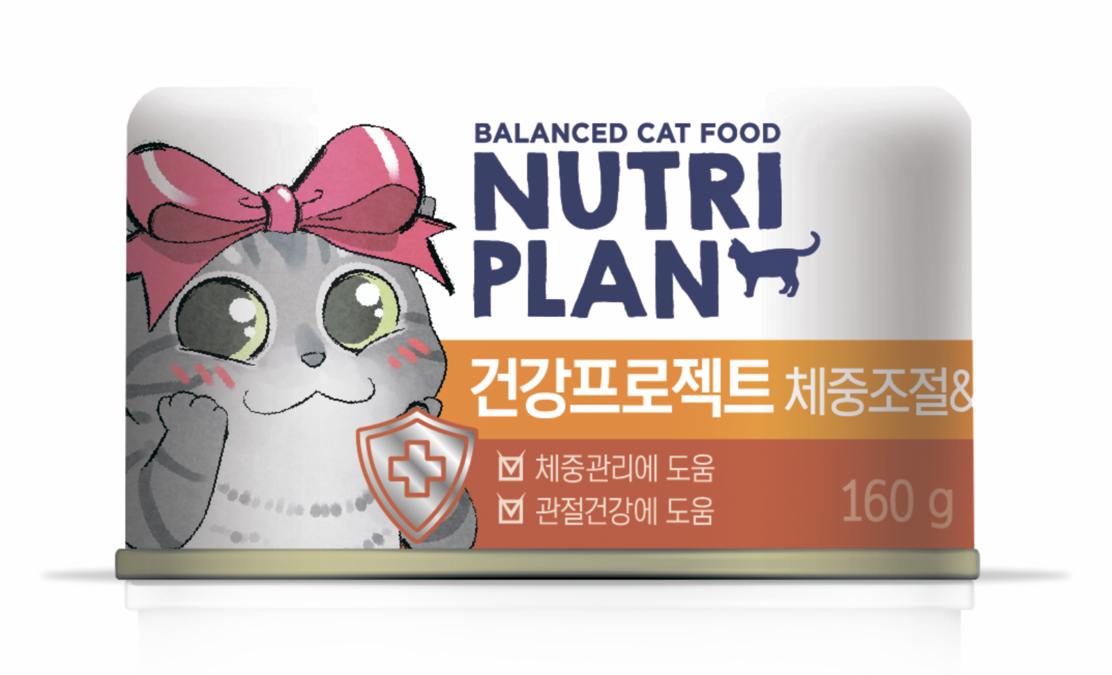 Nutri Plan ВИА Консервы для кошек Тунец в собственном соку Диета и суставы 0,160 кг 63009, 15100100526