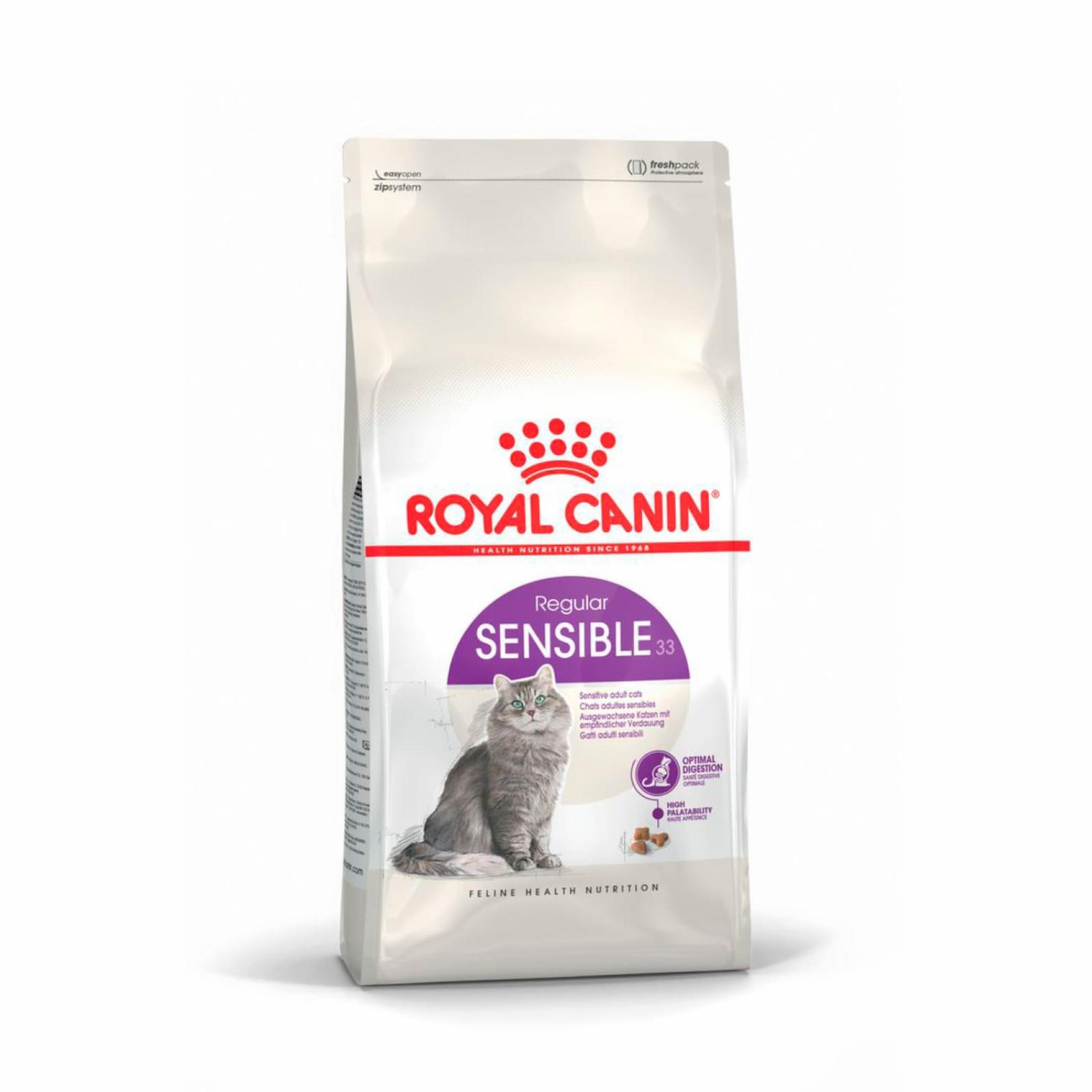 Royal Canin RC Для кошек с чувствительным пищеварением 1-7 лет (Sensible 33) 25210020R0 0.200 кг 58180