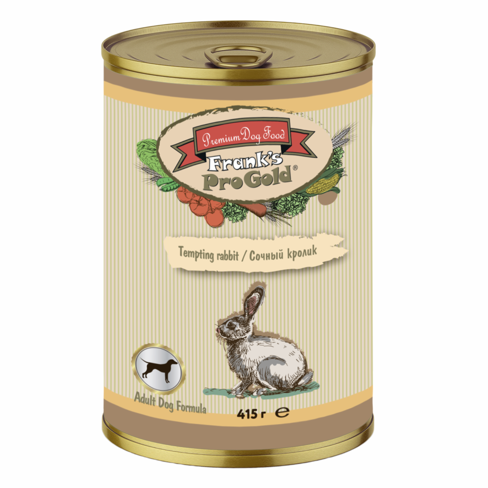 Franks ProGold консервы Консервы для собак Сочный кролик 69фо31 43635 0.415 кг 43635