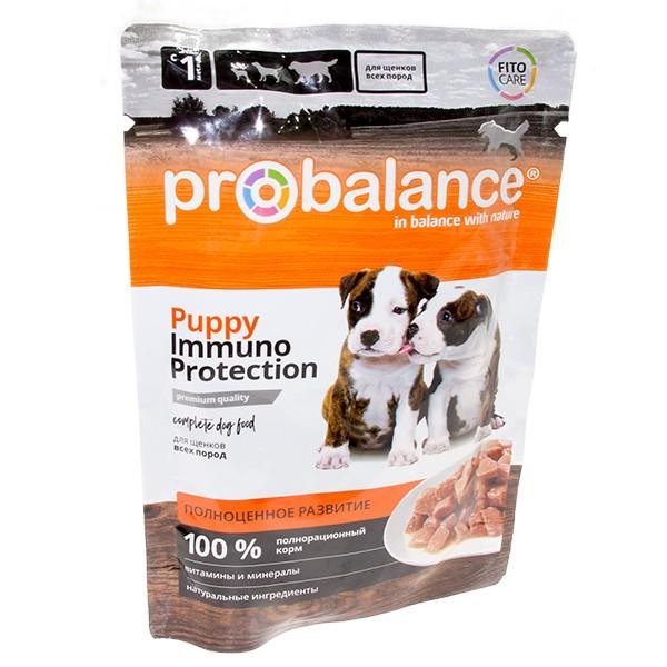 ProBalance PUPPY Immuno Protection для щенков, пауч 100 гр, 01 PB 217