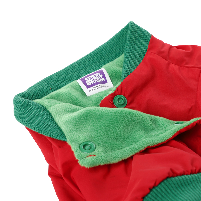 Triol СМФ КАРЛСОН Комбинезон-дождевик Друг с моторчиком XL красно-зеленый дл.изделия по спине 40, 12251281, 96400100777