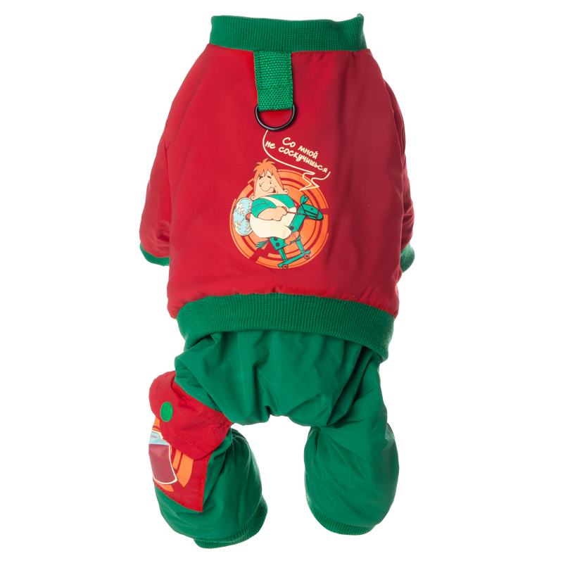 Triol СМФ КАРЛСОН Комбинезон-дождевик Друг с моторчиком L красно-зеленый дл.изделия по спине 35с, 12251280, 96500100777