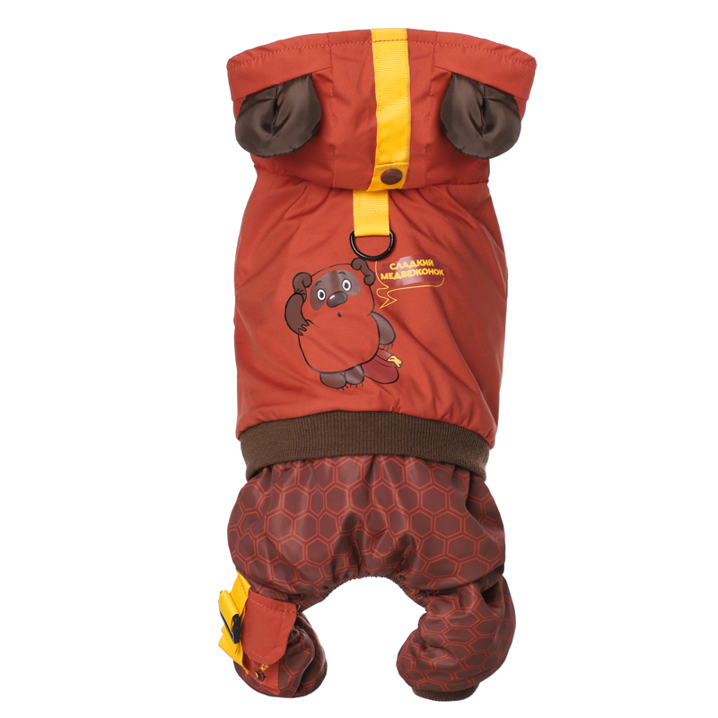 Triol СМФ ВИННИ ПУХ Комбинезон-дождевик Сладкий медвежонок M терракотовый дл.изделия по спине 3, 12251274