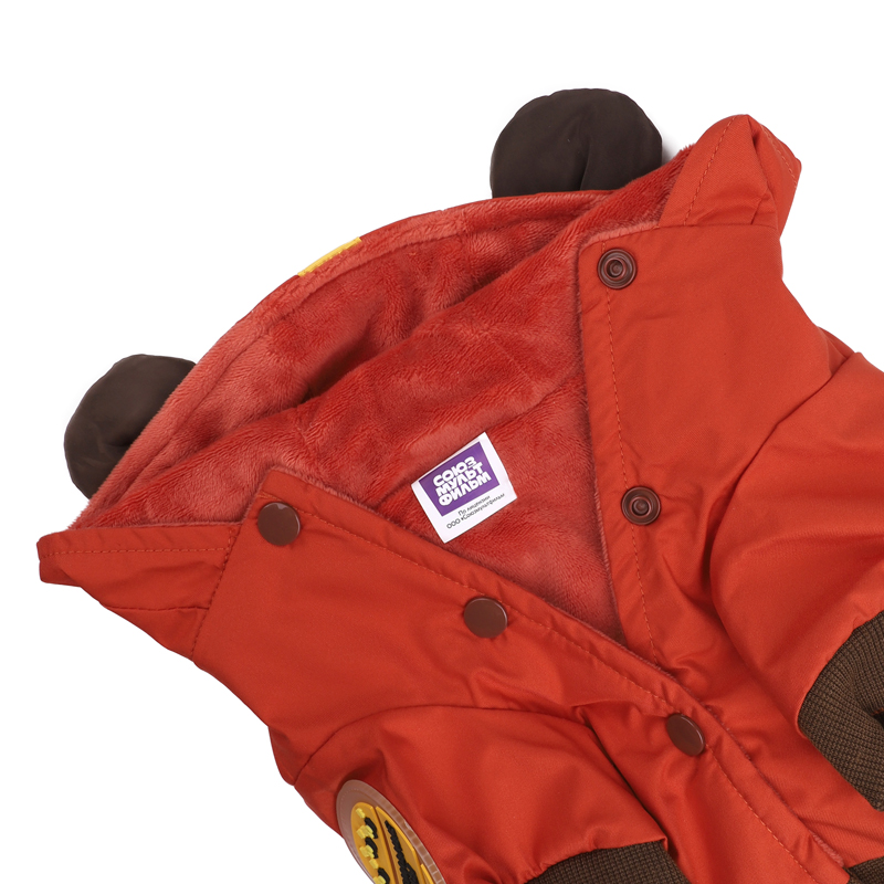 Triol СМФ ВИННИ ПУХ Комбинезон-дождевик Сладкий медвежонок XS терракотовый дл.изделия по спине , 12251272