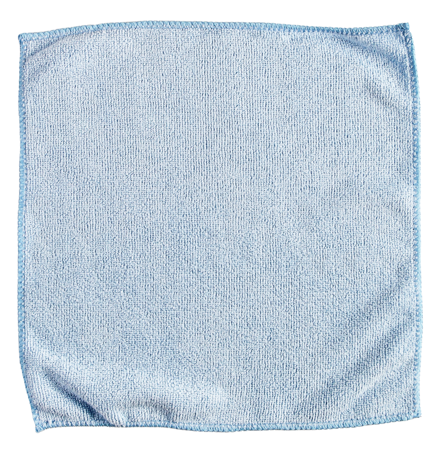 Микрофибра салфетка с/х махровая, голубая 30*30 (плотность 220 гр), УТ-026454